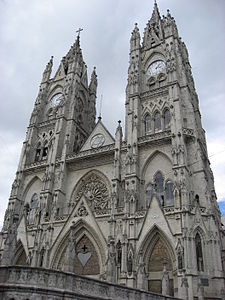 Basílica del Voto Nacional, Quito, Ecuador