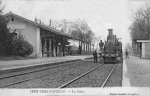 Locomotive 030 PLM n°1855.