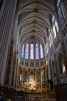 High Gothic; Chartres Cathedral choir (1210–1250)