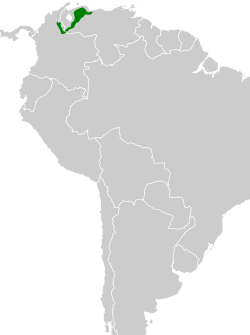 Distribución de Chlorostilbon stenurus