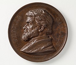 Commemoration Medal for Thomas Carlyle
