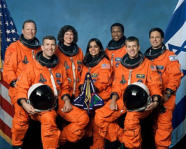 Crew of STS-107, by NASA