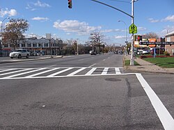 Astoria Boulevard, a wide boulevard that serves East Elmhurst