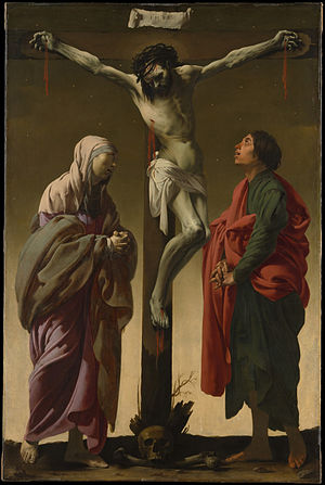 Crucifixion with the Virgin and St John