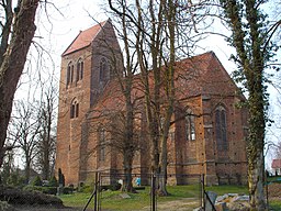 Kyrka i Zurow.