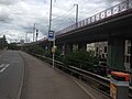 Un poteau d'arrêt à Esch-sur-Alzette.