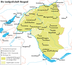 Map of the Landgraviate taken from the german version of this page, listed in notes.