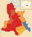 Lewisham 2010 results map