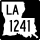 Louisiana Highway 1241 marker