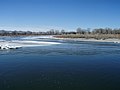 Confluence of the Madison and Jefferson rivers at Three Forks, Montana