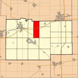 Location in Lee County