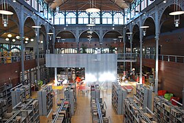 L'ancien Marché couvert, vendu à la ville de Lourdes.