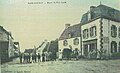 Merlevenez ː la route de Port-Louis vers 1910 (carte postale).