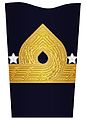 Sleeve insignia for a lieutenant general in the Coastal Artillery (1901–1972)