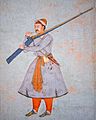 Mughal matchlock rifle