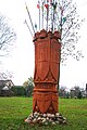 Wooden monument