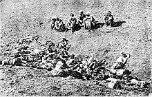 Photograph of dead people