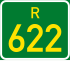 Regional route R622 shield