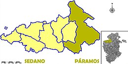 Valle de Sedano – Mappa