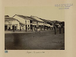 A street of Saigon around 1866.