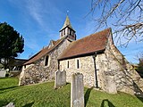 St Peter's Church seen from the south-west