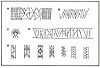 Inscribed symbols from Skara Brae