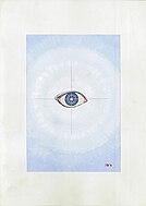 The Eye, Temperamalerei, 1983