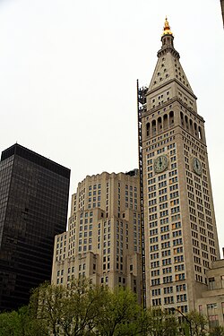 Metropolitan Life Insurance Company Tower kuvattuna Madison Squarelta