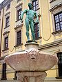Fountain in Breslau / Wroclaw