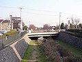 野川を渡る貫井大橋。小金井市。