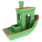 3DBenchy (2015), designed to test 3D printing