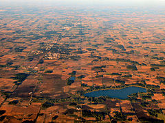 Relique de ripisylve (Lake of the Woods, Indiana, États-Unis)