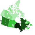 Provinces by GDP