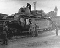 Franska landskeppet Char 2C (70 ton) från 1921.