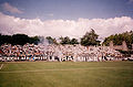 Ultras du Spezia Calcio dans les années 1980 - Stade Alberto-Picco, Curva Piscina, La Spezia.