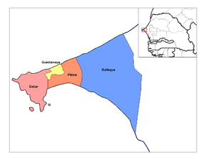 Departamentele regiunii Dakar