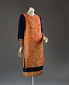 day dress with collarless tunic, ca 1924