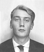 Photo d'identité de François de Roubaix pour la Sacem en 1961.