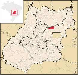 Mimoso de Goiás – Mappa