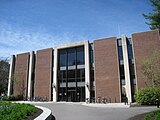 The Hawthorne-Longfellow Library of Bowdoin College — photo April 2010.