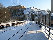 Henriksdalstunneln för Saltsjöbanan.