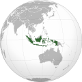 Current map of Indonesia