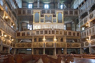 Tribune pour l'orgue. Jawor, Pologne.