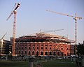 Les Arenes During its remodelation (2010)