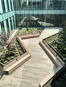 Courtyard at Lindner Hall