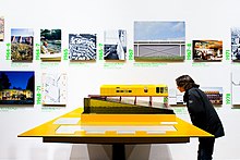 Exhibition on Richard Rogers at the Centre Beaubourg in Paris (2008). Zip Up House model.