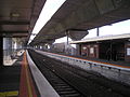 Northbound view from Platform 2, October 2005