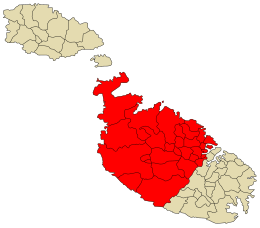 Malta Maestrale – Localizzazione