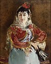 Manet's portrait of Émilie Ambre as Carmen