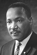Photographic portrait of Martin Luther King, Jr.